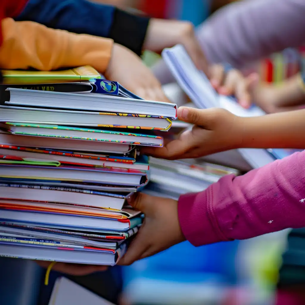 Ontdek de voordelen van uitdeelboekjes op school